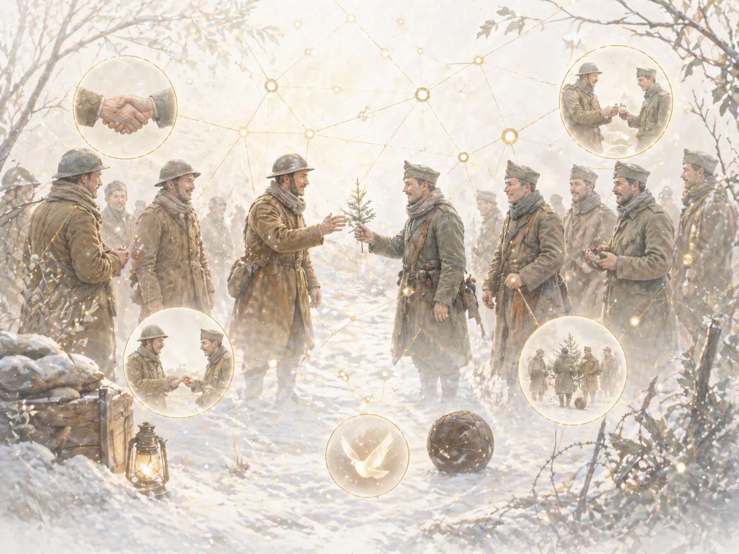 Trêve des tranchées en mode clair