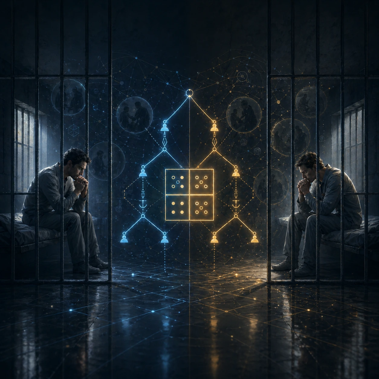 Illustration du résultat de la matrice sélectionné en mode sombre