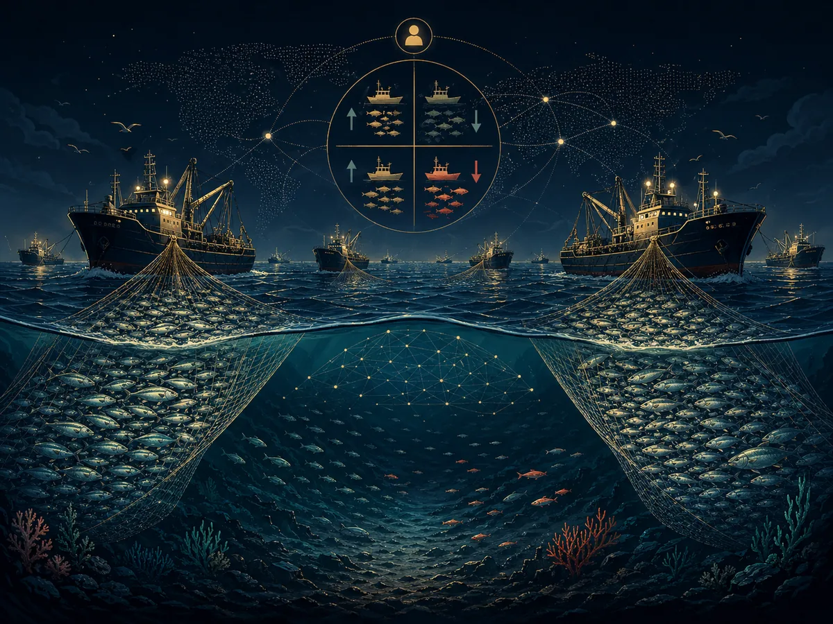 Pêche en eaux internationales en mode sombre