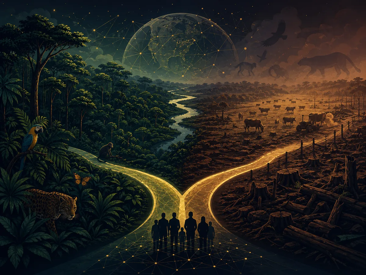 Déforestation en mode sombre